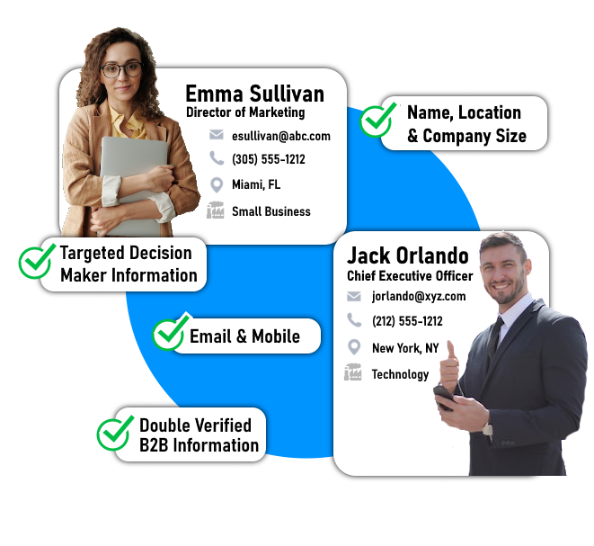accountsend.com - data for cheap valid leads and data jonathan bomser B2B decision maker leads buy sales leads